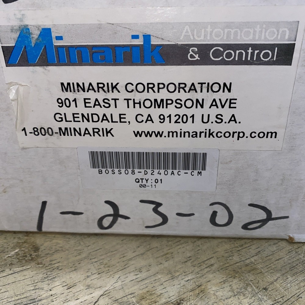 Minarik Boss08d240ac-cm Motor Controller Board