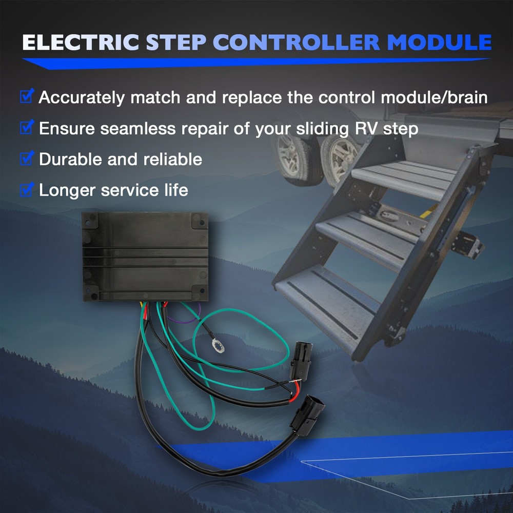 Electric Step Control Module Brain For RV Coach Step Stromberg Carlson 301702