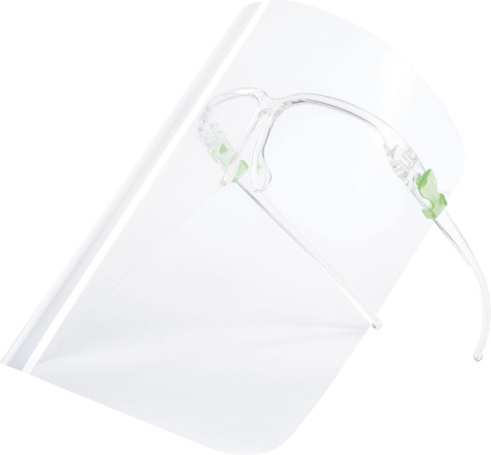 Comfortable Barrier Face Shields - 10 Pack for Optimal Visibility and Safety
