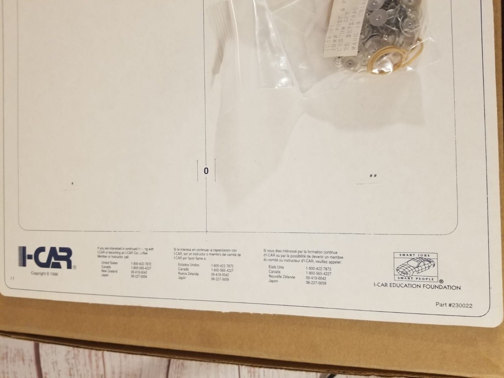 I-Car Automotive Electrical Training Panel Diagnostics Training Board REV. 9/94