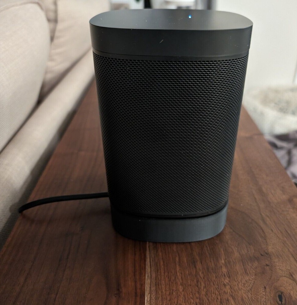 Sonos One/One SL/ PLAY:1 Front Cable Routing Base for Sofa Tables and More