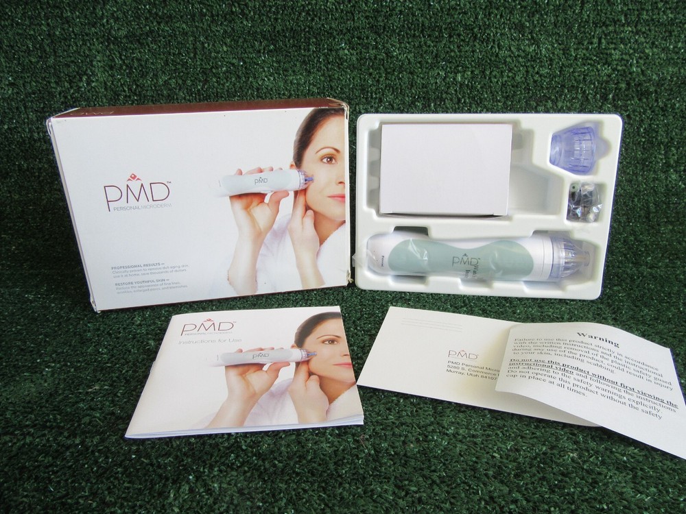 Brand New PMD Personal Microderm Device 7 Discs Adapter Instructional DVD