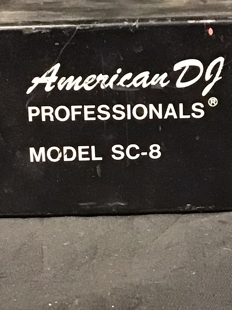 American DJ Professionals SC-8 Switch Controller Serial 29-4