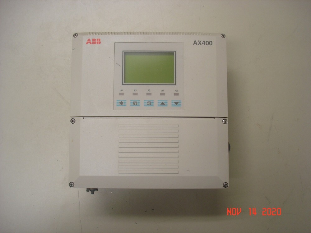 ABB AX480/70001 DISSOLVED OXYGEN ANALYZER USED IN FACTORY BOX W/ SERVICE PACK