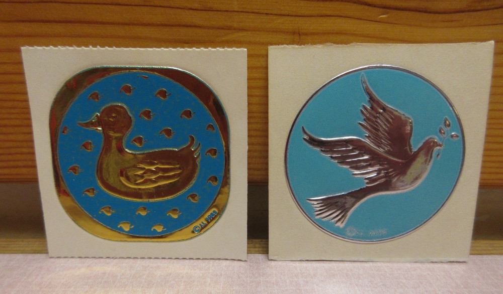 Illuminations foil embossed stickers you pick $4.99 each