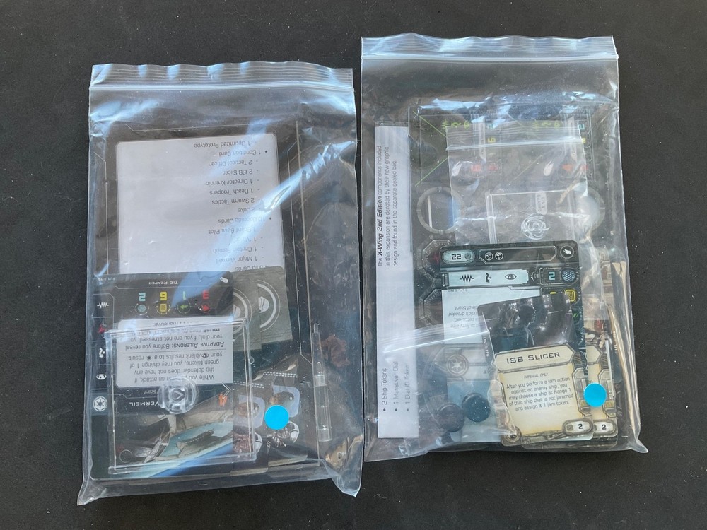 Star Wars Xwing miniatures Tie Reaper