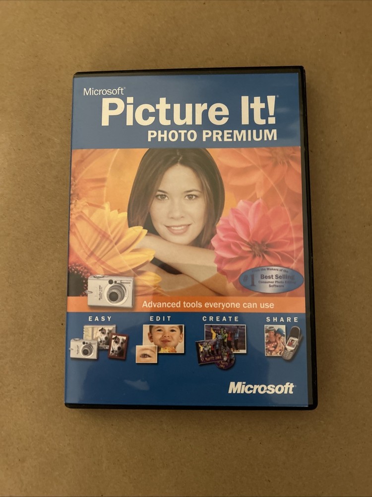 Microsoft Picture It! Photo Premium 9.0 For Windows