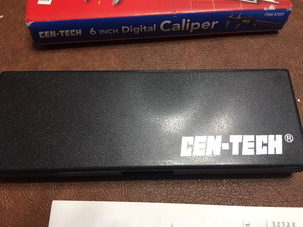 New CEN TECH 4 INCH Digital Caliper