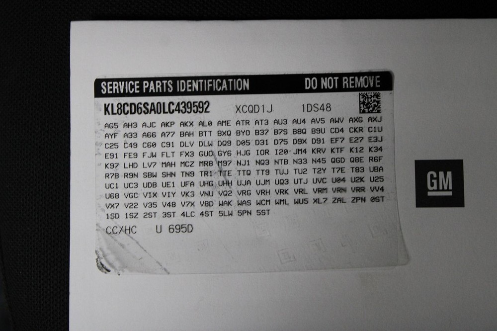 Radio Control Panel 42639310 For 20-22 Spark 2946822