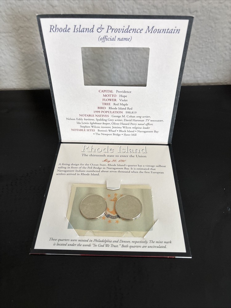 US Minted Quarter Dollar Numbered Set New Sealed