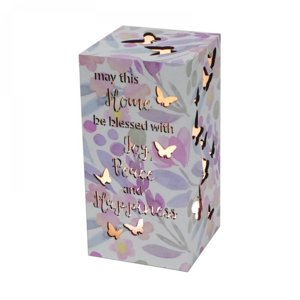 Led With Text-Home Blessing Night Light