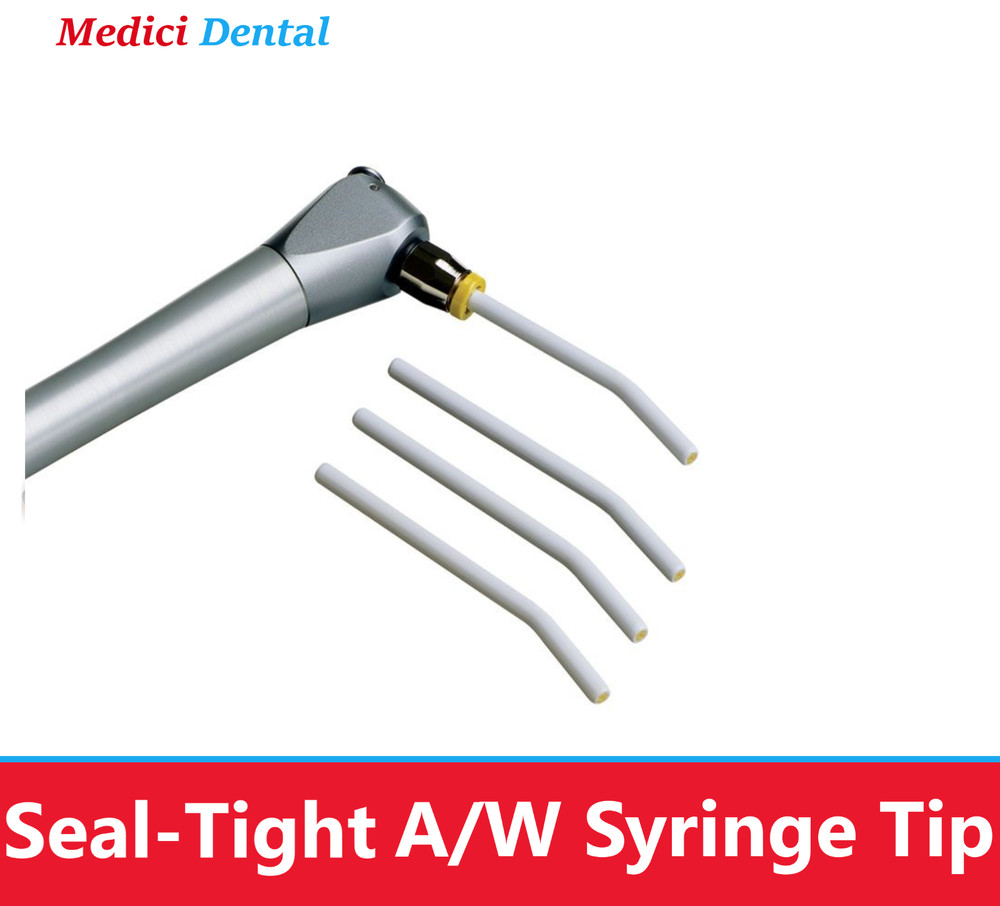 Dental Seal-Tight Air Water Syringe Tips, Replace Tip,  White, 200/pack