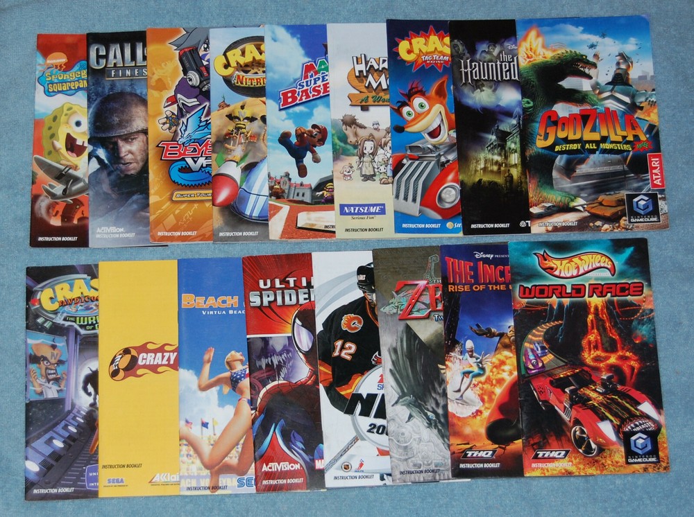 EA Sports NHL 2003 GameCube Manual (Manual Only)
