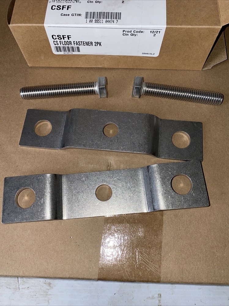 Cambro CSFF Camshelving® Floor Fastener - 2/Pack 214CSFF, New, SAM