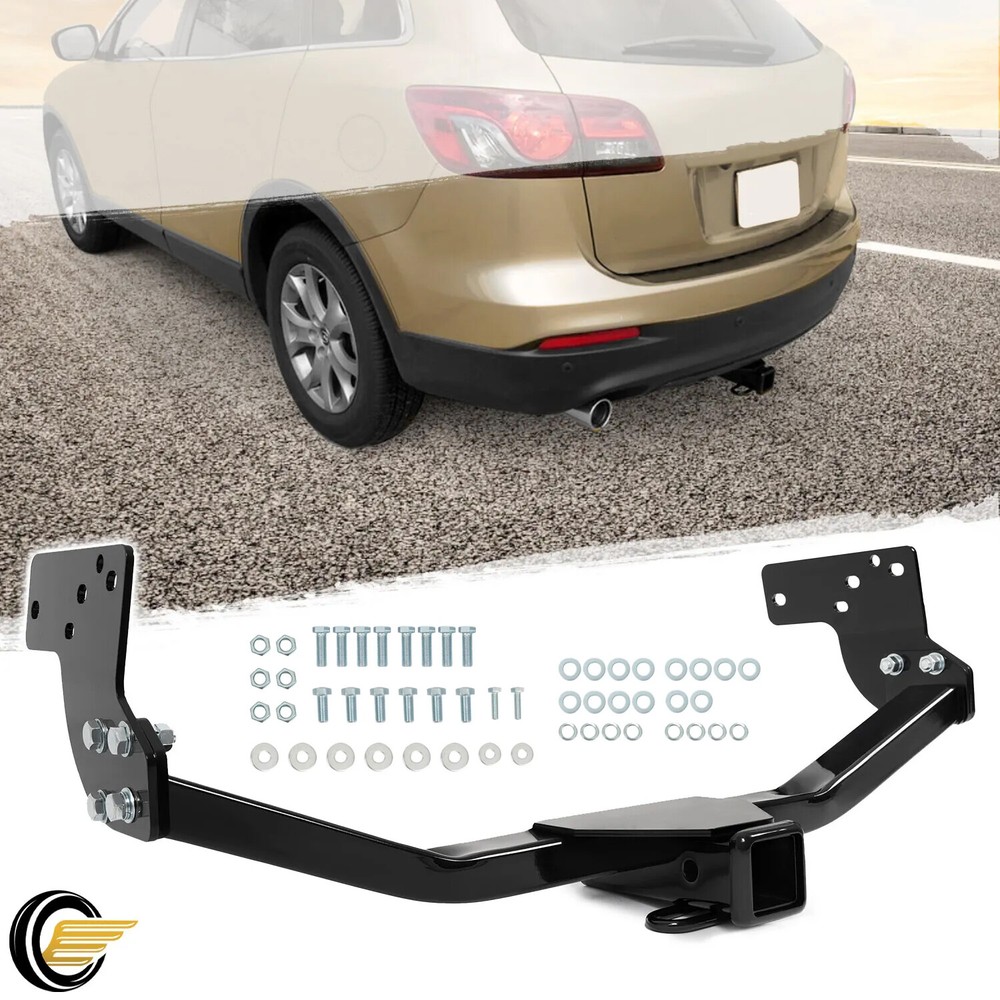 For Mazda CX-9 2007-2015 Class 3 Trailer Hitch Receiver 2" Rear Bumper Tow Kit