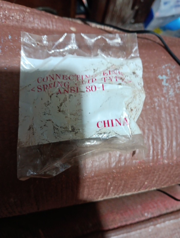 Chain Connecting Link Spring Clip Type ANSI 80-1
