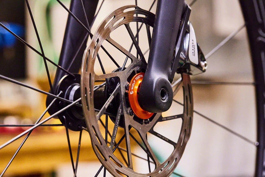 Wolf Tooth CenterLock Lockring Internal Spline Orange