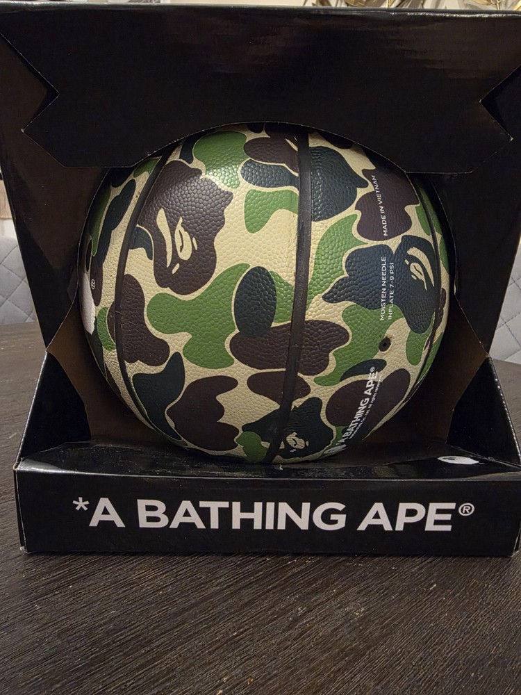 BAPE ABC Camo Basketball NEW