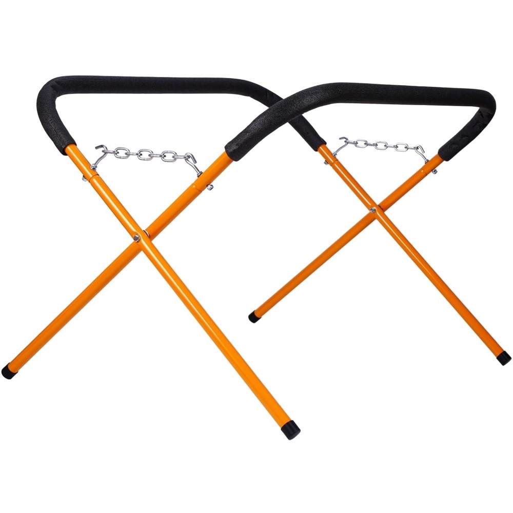 2 Pack Portable Folding Work Stand, 1,000 Pound Capacity Foldable Work Table,...