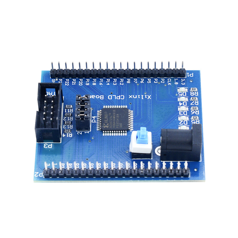 XC9572XLCPLD AMS Development Learning Test Board + 4 Programm LED