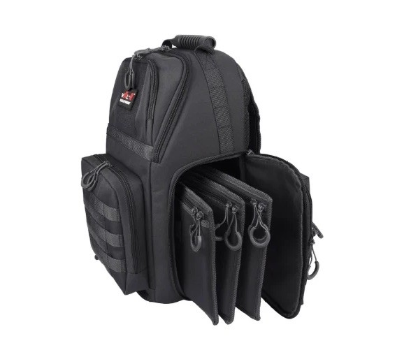 Val-R Modular Tactical Range Pistol Backpack in Black