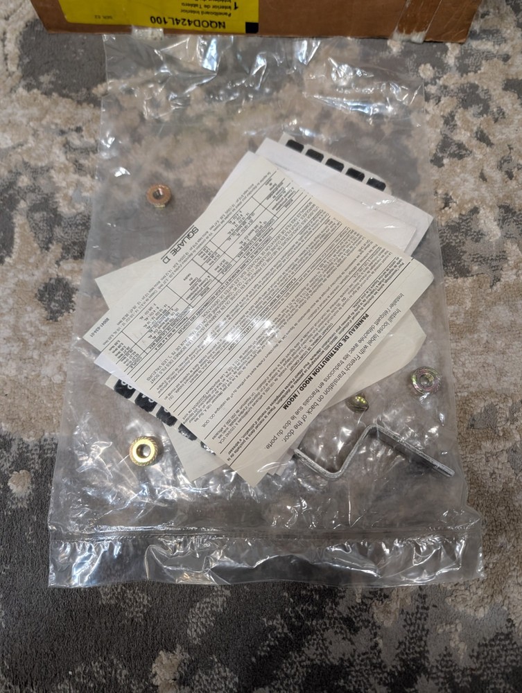 Square D Breaker Panel Board NQOD424L100CU