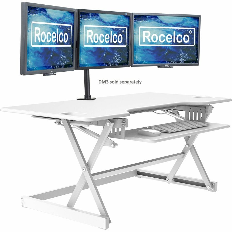 Rocelco Sit/Stand Desk Riser (rdadrw46)