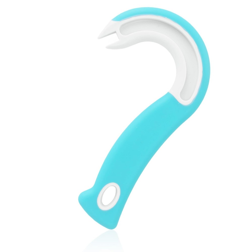 Easy Open Ring Pull Can Opener, J Hook Opener Tab with M, Blue