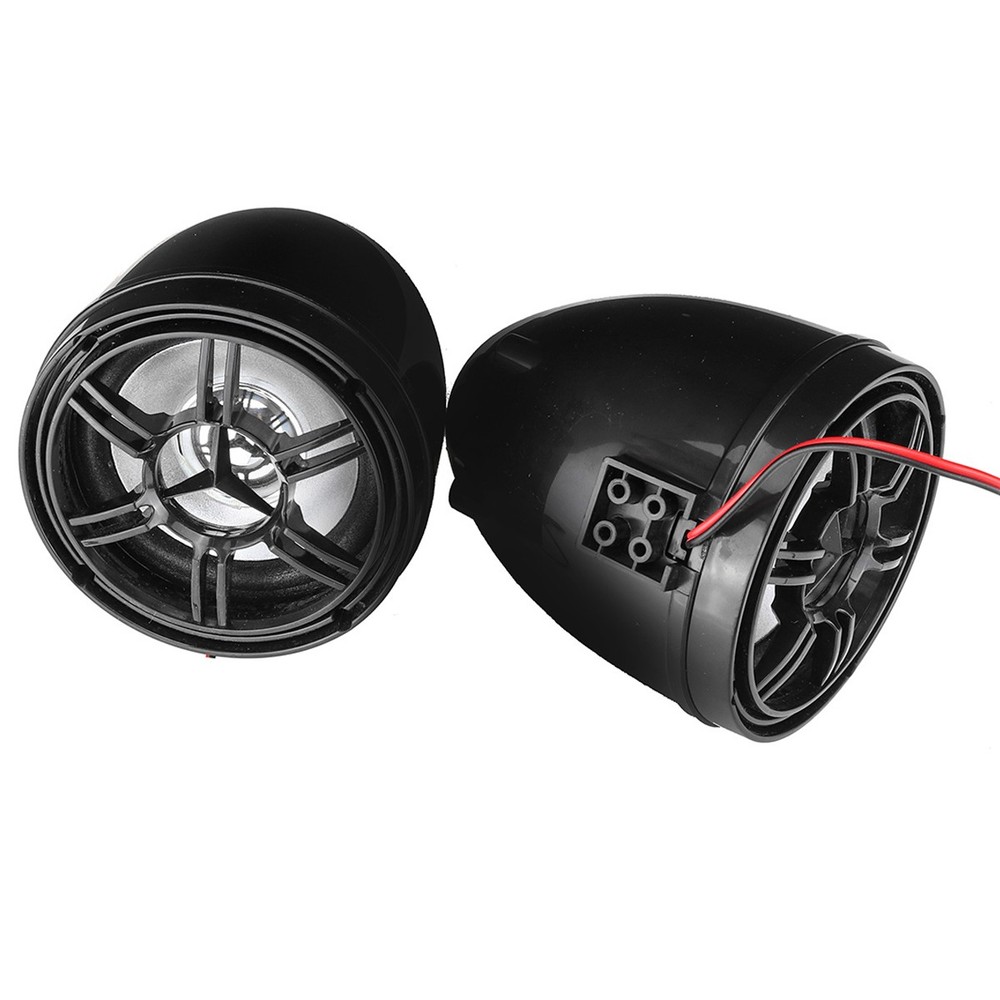 12v Motorcycle Audio bluetooth Remote Control Speaker Sound System SD USB