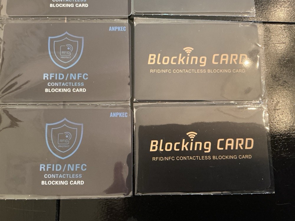 RFID Technology/NFC Blocking Wallet Card