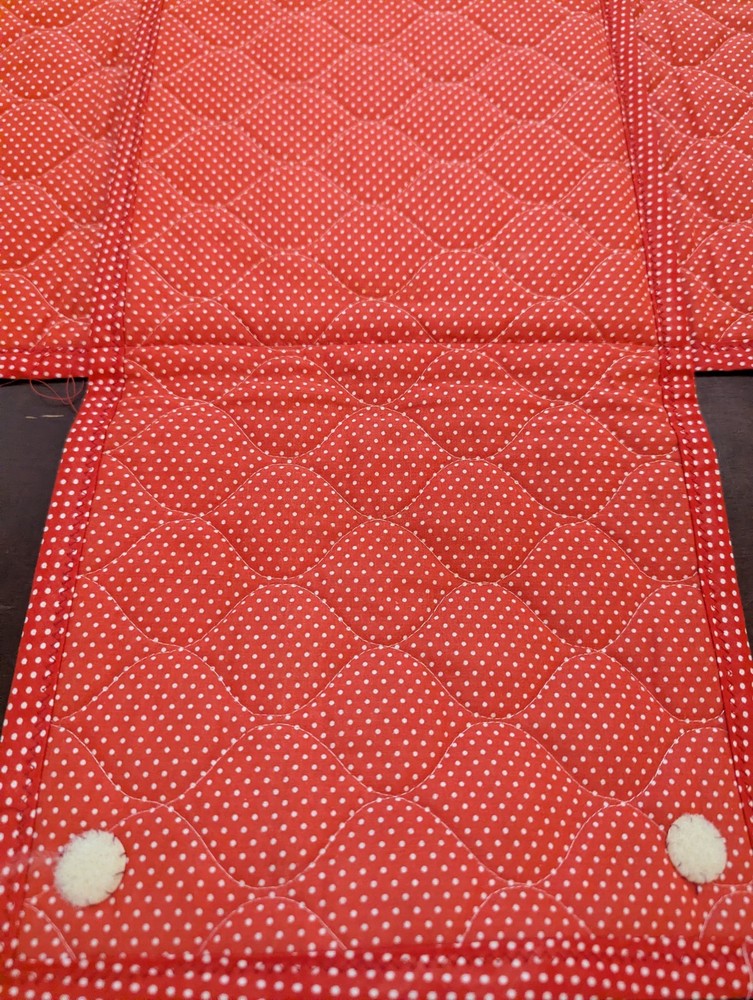 Strawberry Printed Pot Holder Carrier