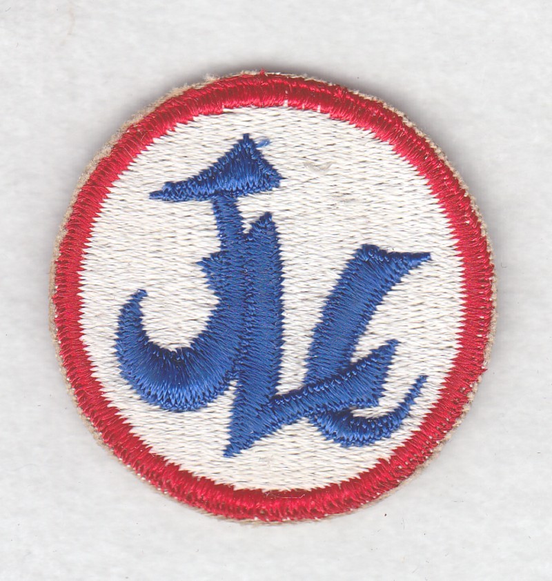 Army Patch: Japanese Logistical Command - cut edge