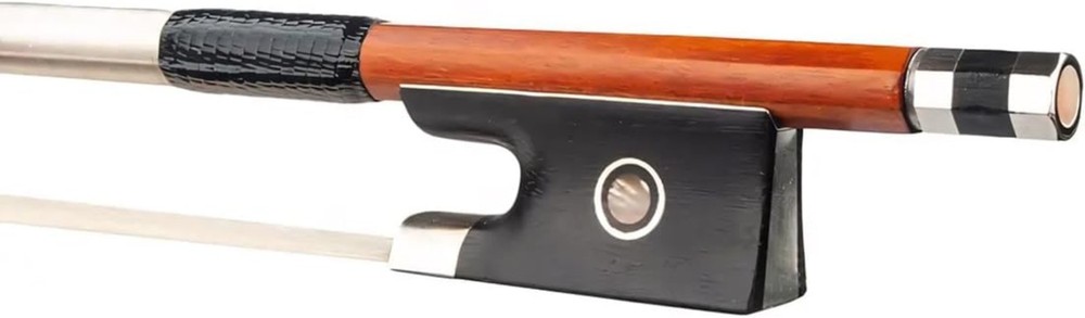 AAA+ Mongolia White Horsetail Violin Bow - Full Size