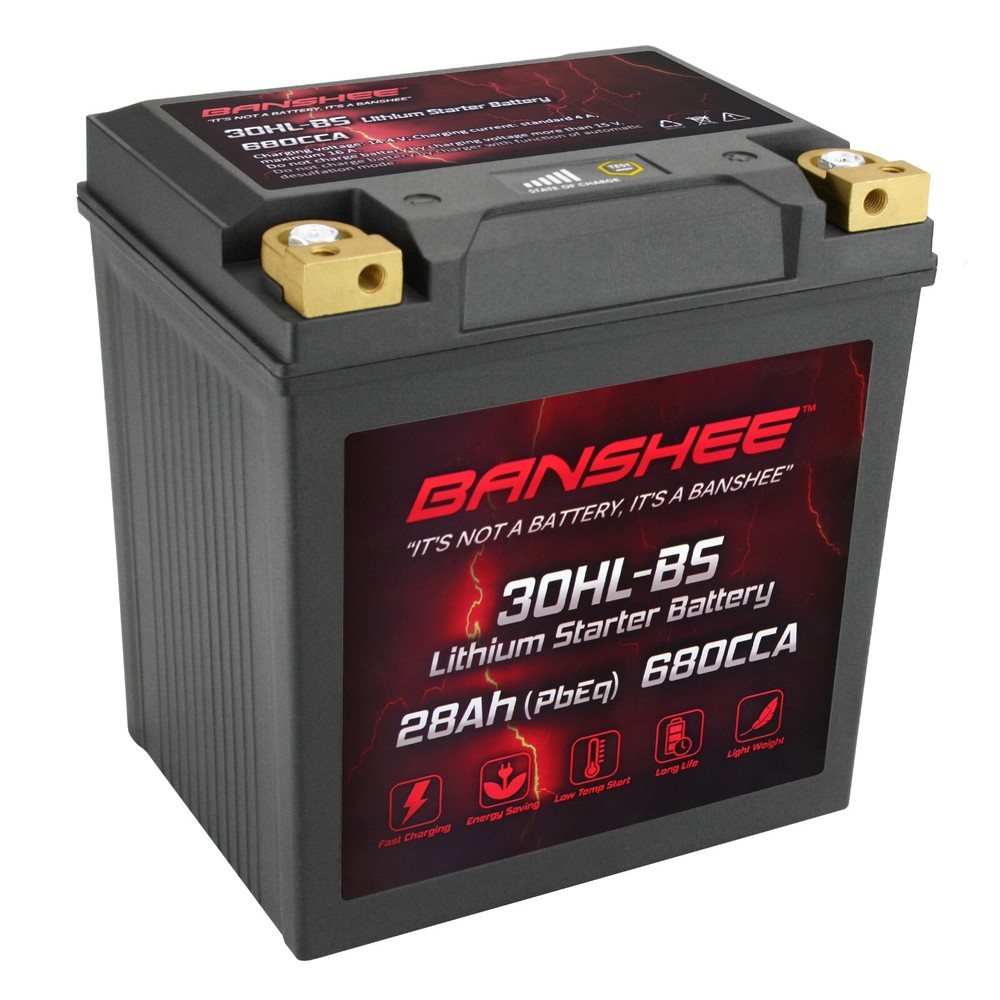 Lightweight YTX30L-BS LiFePO4 Battery