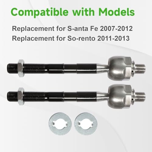 10-Pack Front Lower Control Arm Sway Bar Link Replacement for S-anta Fe 2007