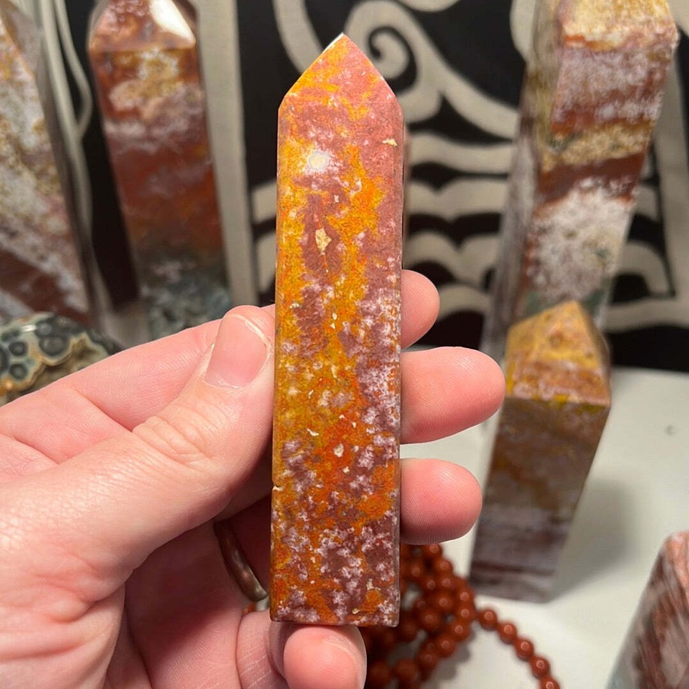 Ocean Jasper Obelisk B