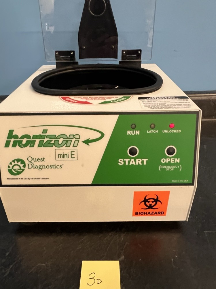 QUEST HORIZON MINI E CENTRIFUGE WITH INSERTS Tested