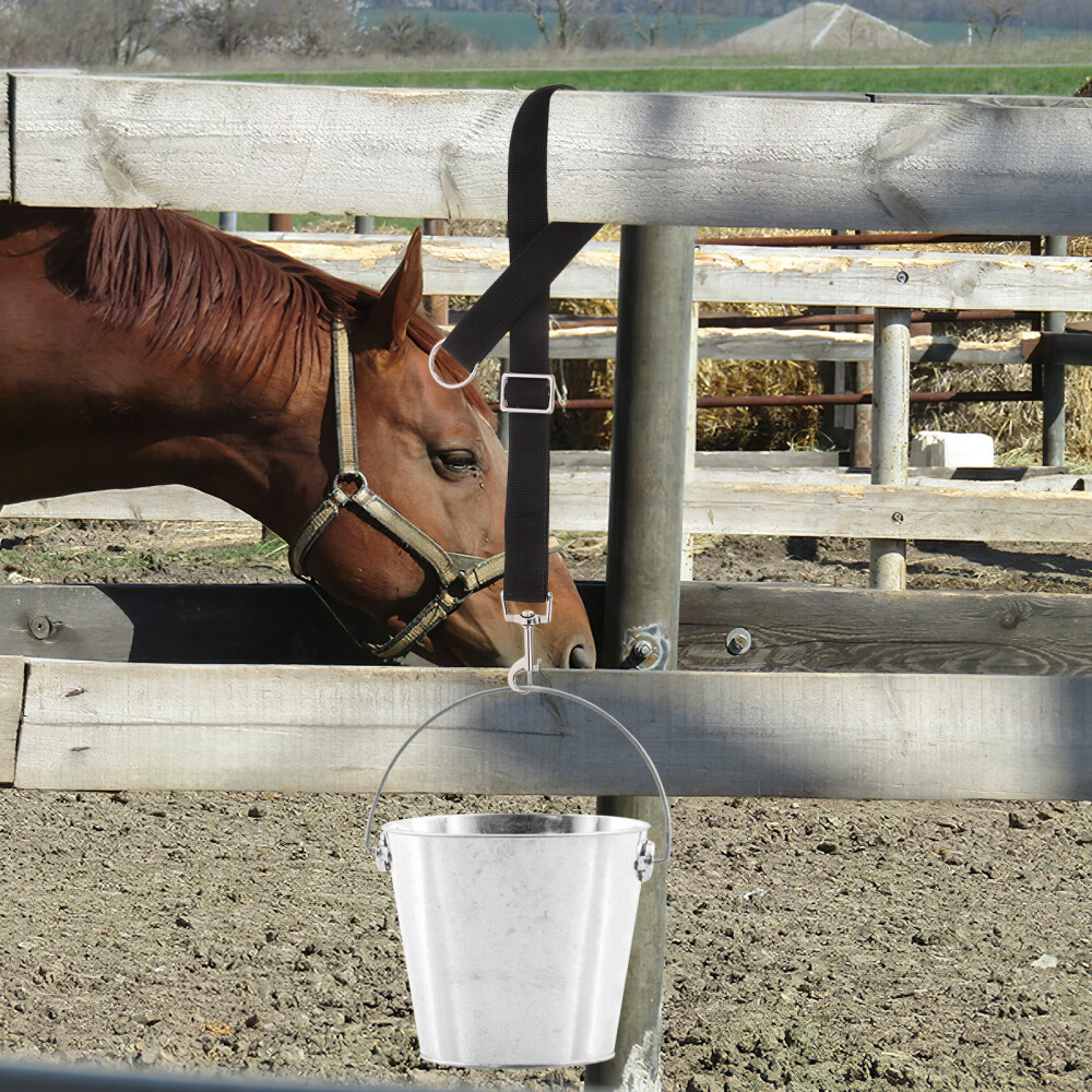 4Pcs Bucket Harness Grooming Leash Hooks Fixed Rope Loop