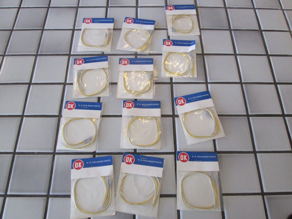 O. K. MODELS lot of misc. interior lights