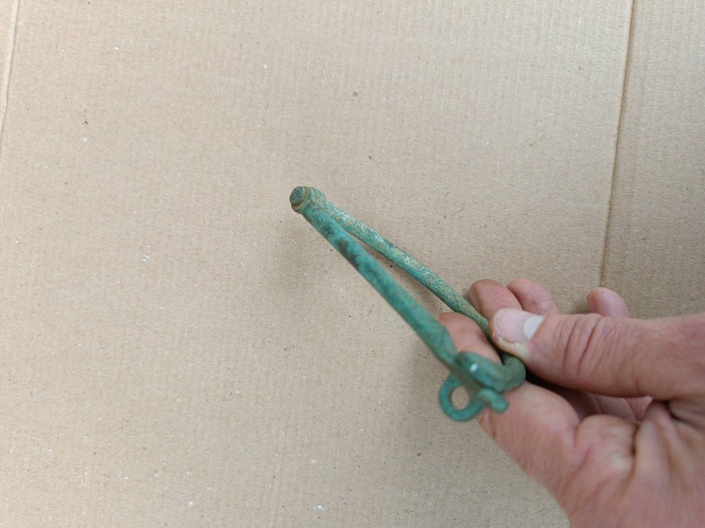 WW2 WWII Germany Duffle Bag Lock ORIGINAL.