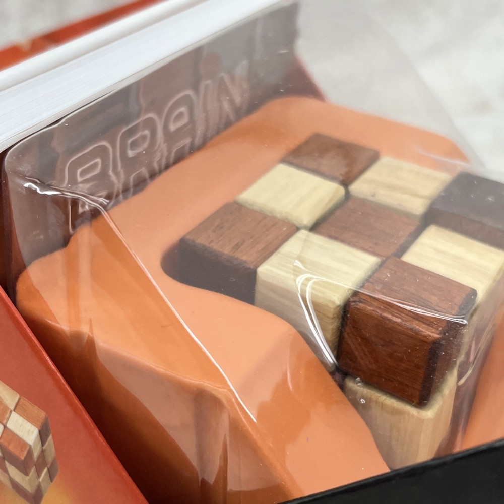 Brain Box Cube Puzzle & Brain Book by Charles Phillips (2006) - New