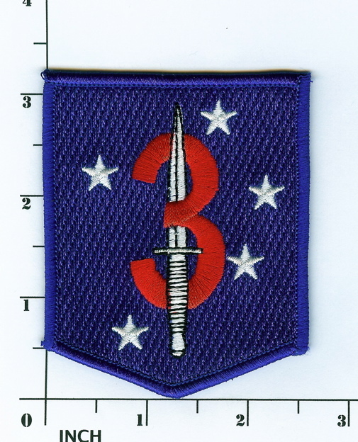USMC 3rd Marine Special Operations Battalion PATCH 3d MSOB Marines OEF Spec Ops!