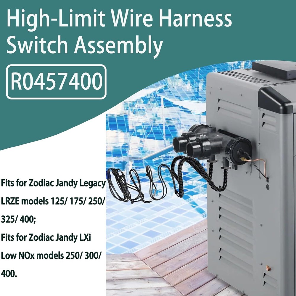 R0457400 High-Limit Wire Harness Switch For Zodiac Jandy Legacy LRZE and LXi