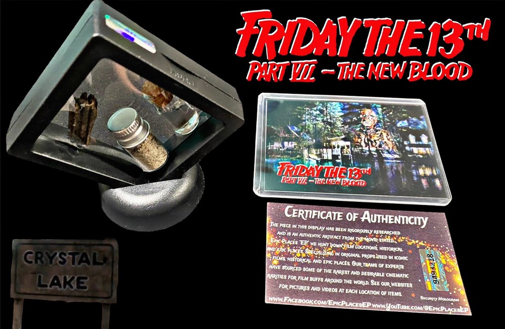 Friday The 13th Part 7 Relics Props Memorabilia