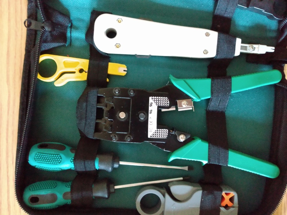 NS-468 ST-248 Multi Functional NETWORK CABLE Tester KIT ST-45 Double USE TESTER