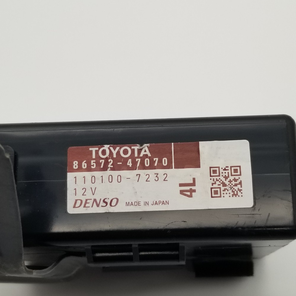 2012 2013 TOYOTA PRIUS DRIVER ASSIST VEHICLE APPROACHING CONTROL MODULE OEM