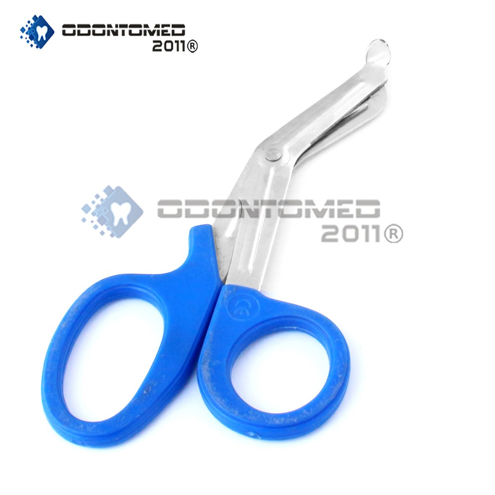 Emt Utility Scissors Shears 7.25" Blue Colored