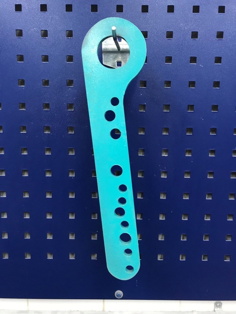 Power-TEC 91066 style Multi hole Pull Plate Auto Body Frame Machine tool clamps