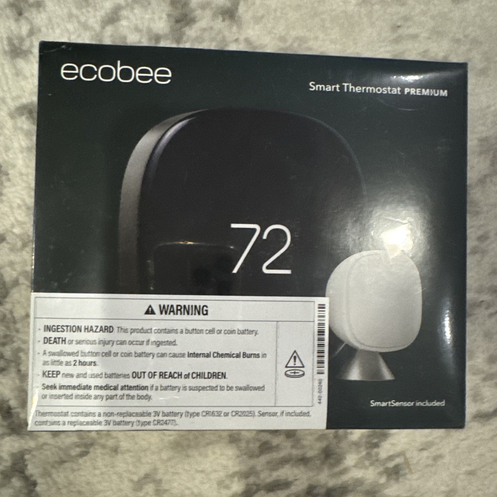 Ecobee Smart Thermostat Premium (EBSTATE601)