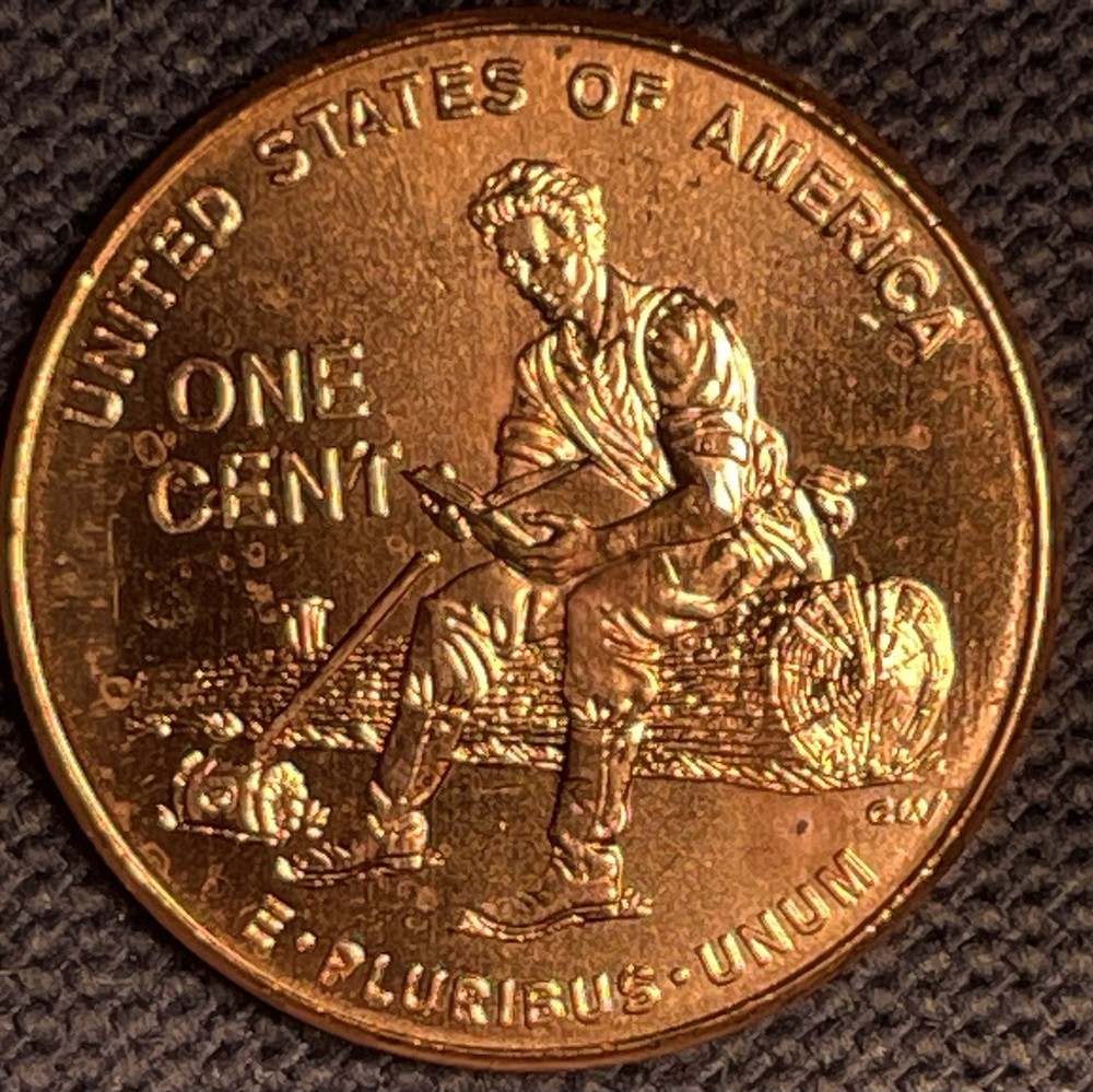 2009 P FY WDDR-060 Lincoln Cent Formative Years Doubled Die Reverse Error